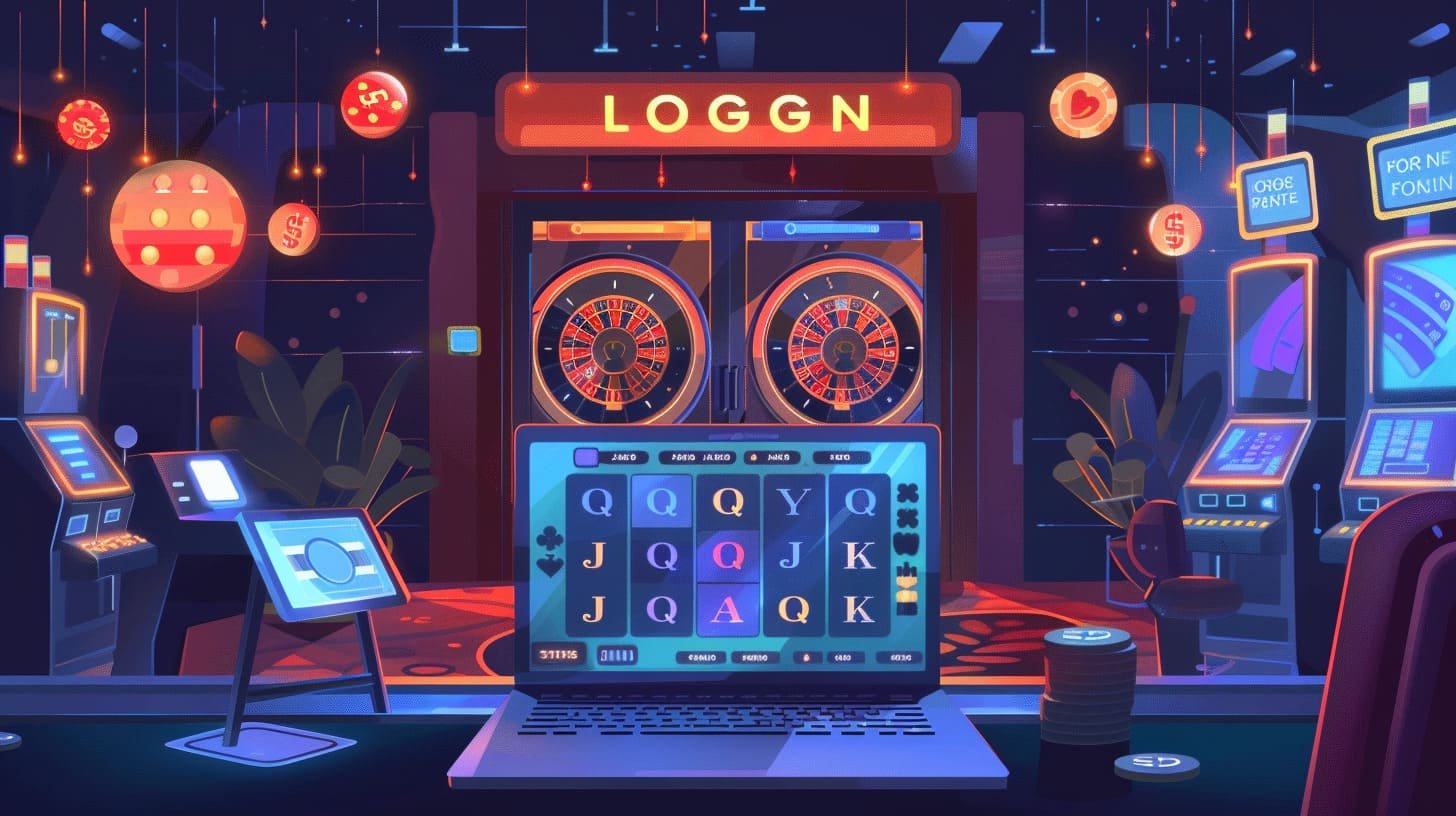 Tampilan permainan American Roulette langsung dengan roda dan meja taruhan di gitar togel