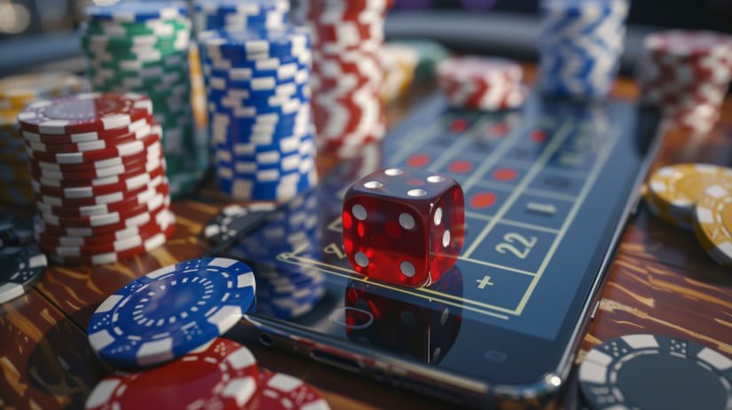 Meja taruhan American Roulette interaktif dengan pilihan taruhan yang ditandai dan penghitung waktu