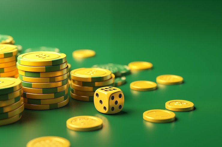 Tampilan dasbor pembayaran dan kategori permainan gitar togel